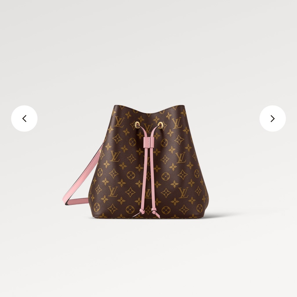 Louis Vuitton Neo Noe Monogram Satchel Bag. NEW and AUTHENTIC w/ slip